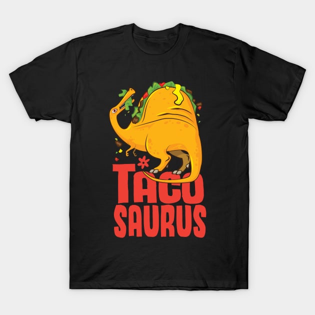 Tacosaurus T-Shirt by andantino